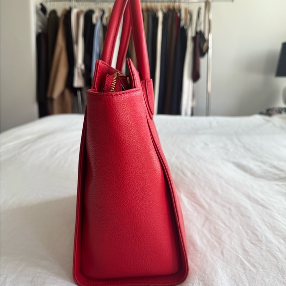 Moncrief London Red Top Handle Bag – Brand New - Picture 4 of 7